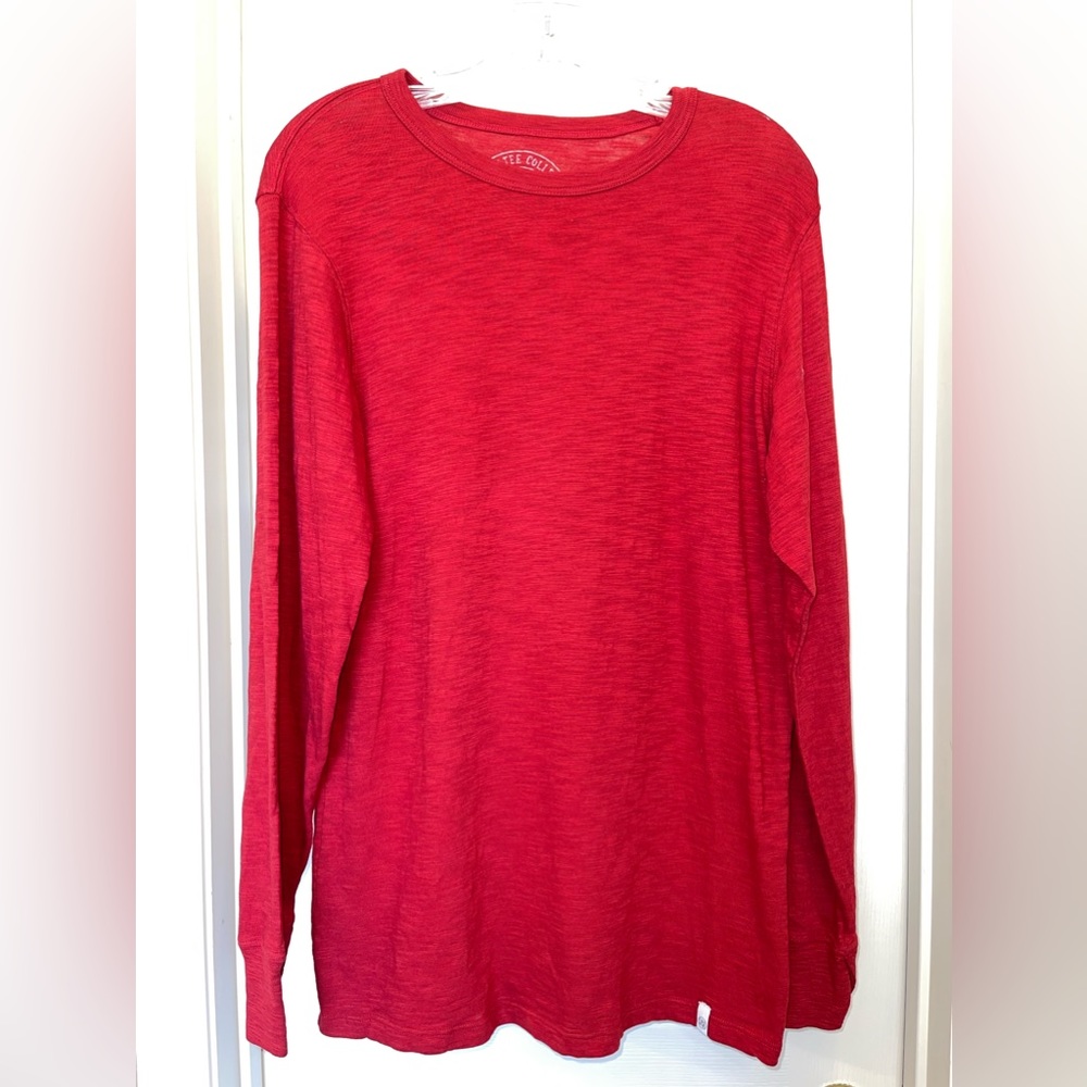 Never Worn Lauren James Red Long Sleeve Top